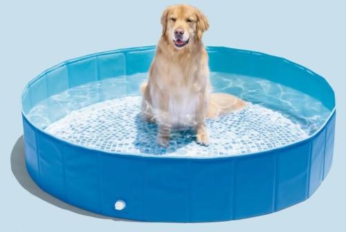 Складной ПЭТ-бассейн для животных 152х30см 1шт/упак 48400 - фото 1
